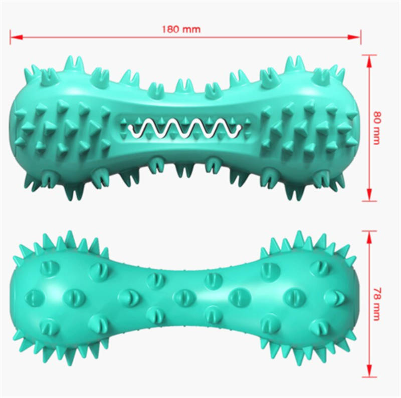 Durable Dog Chew Toy – Rubber Molar Stick That Promotes Healthy Teeth & Gums.