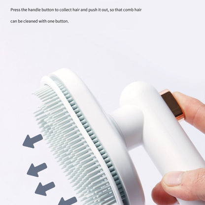 Easily Remove Loose Hair for Dogs & Cats, Ultimate Hair Removal Comb.