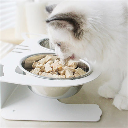 Spill-Proof Food & Water Bowl.