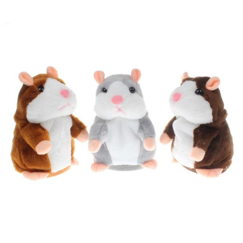 Chatter Pal: The Adorable Talking Hamster Plush That Mimics Every Word! - Giggle & Purr