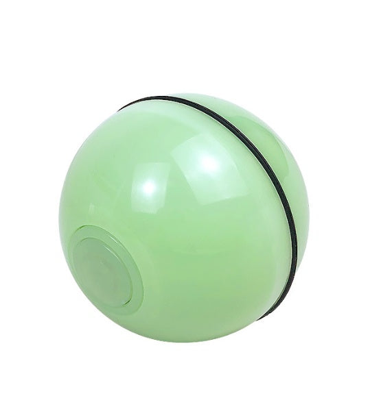 Interactive LED Laser Rolling Ball – Fun Electronic Toy for Cats