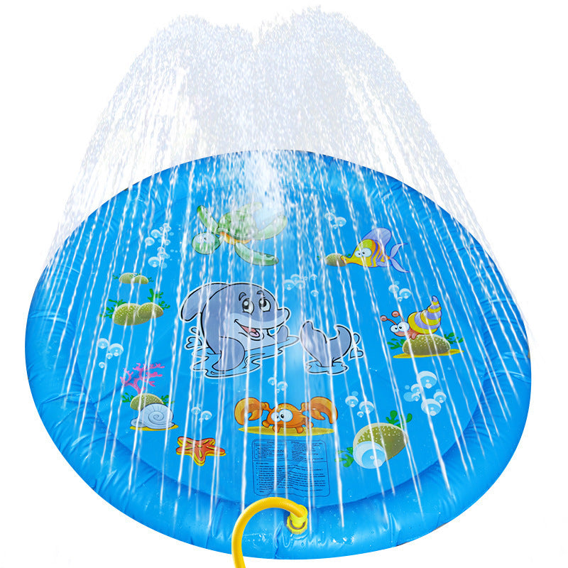 Fun Outdoor Water Fountain Play Mat for Fun for Kids & Pets