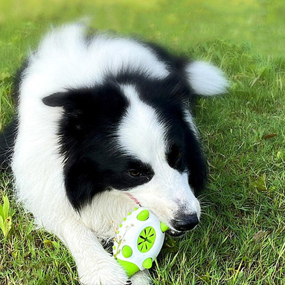 Hedgehog Puzzle Feeder Toy: Durable Chew & Clean Molar Stick for Dogs - Giggle & Purr