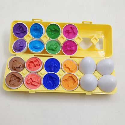 Smart Egg Match and Learn Toy Game