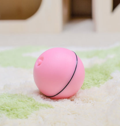 Interactive LED Laser Rolling Ball – Fun Electronic Toy for Cats