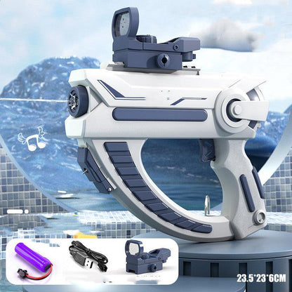 Galactic Blaster: Automatic Space Water Gun – Ultimate Fun for Outdoor & Pool Adventures! - Giggle & Purr