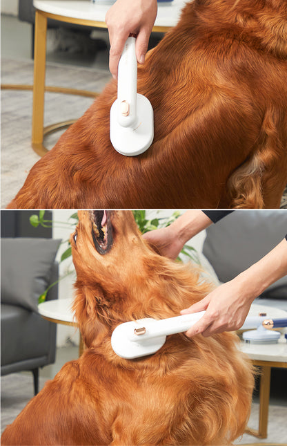 Easily Remove Loose Hair for Dogs & Cats, Ultimate Hair Removal Comb.