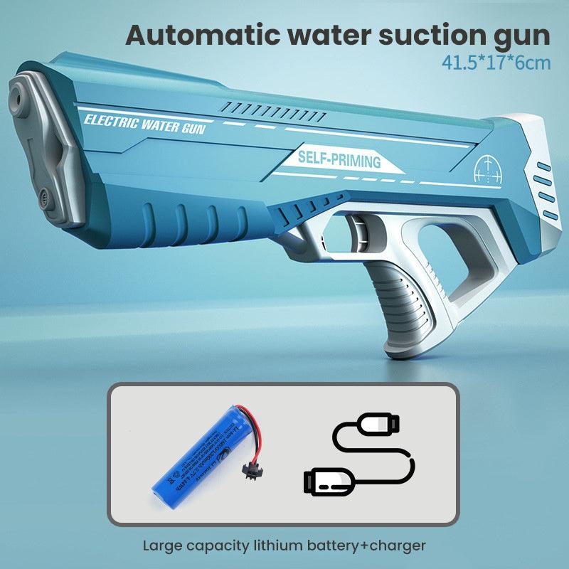 Galactic Blaster: Automatic Space Water Gun – Ultimate Fun for Outdoor & Pool Adventures! - Giggle & Purr