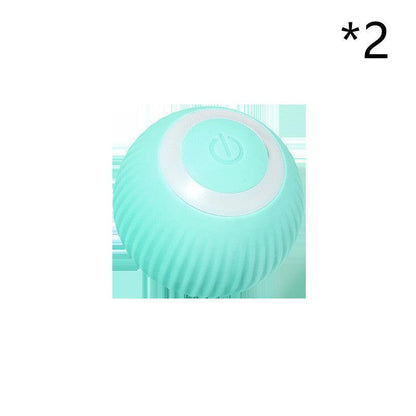 Automatic Rotating Cat Toy – Gravity-Powered Rolling Tease Ball for Interactive Fun. - Giggle & Purr