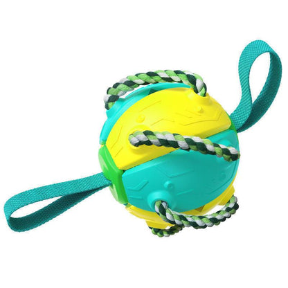 Kick & Play: Interactive Soccer Ball for Dogs – Durable, Fun & Perfect for Outdoor Training! - Giggle & Purr