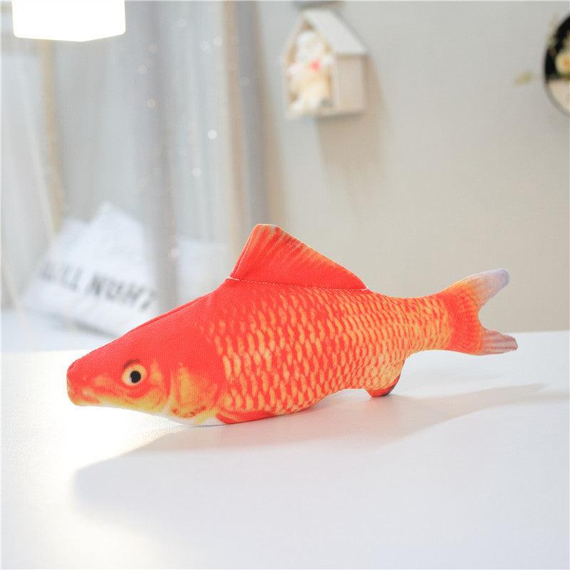 Lifelike Electric Jumping Fish Toy – Keep Your Cat Active & Entertained! - Giggle & Purr