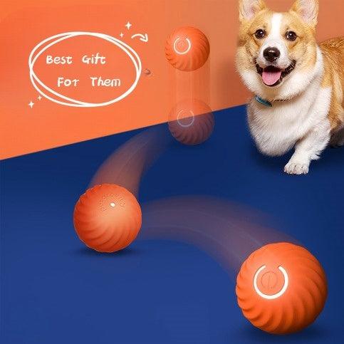 Durable Rubber Chew Ball Toy for Dogs – Bite-Resistant, Perfect for Training & Play. - Giggle & Purr