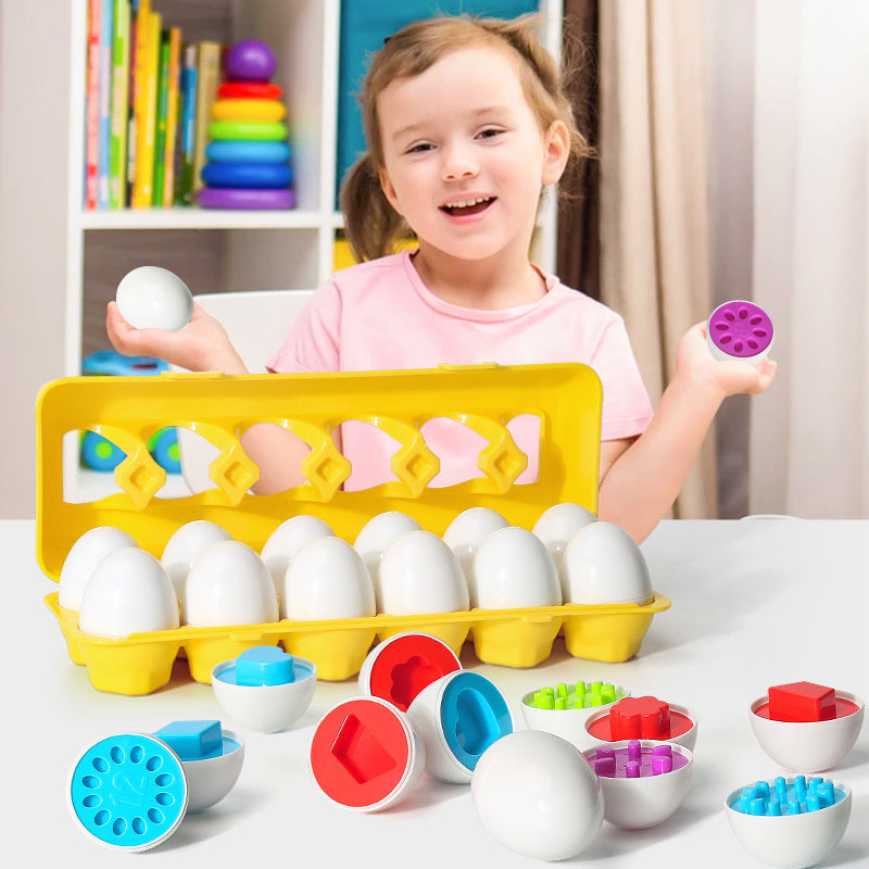 Smart Egg Match and Learn Toy Game