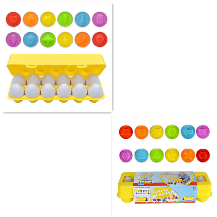 Smart Egg Match and Learn Toy Game