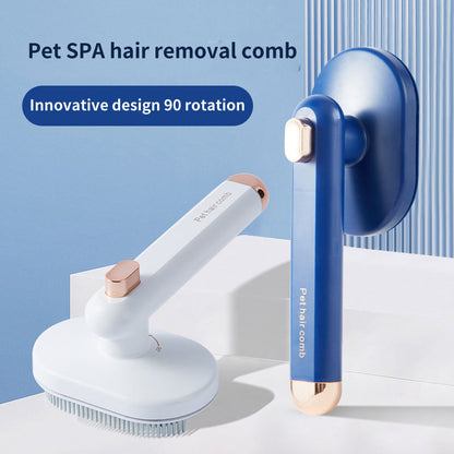 Easily Remove Loose Hair for Dogs & Cats, Ultimate Hair Removal Comb.