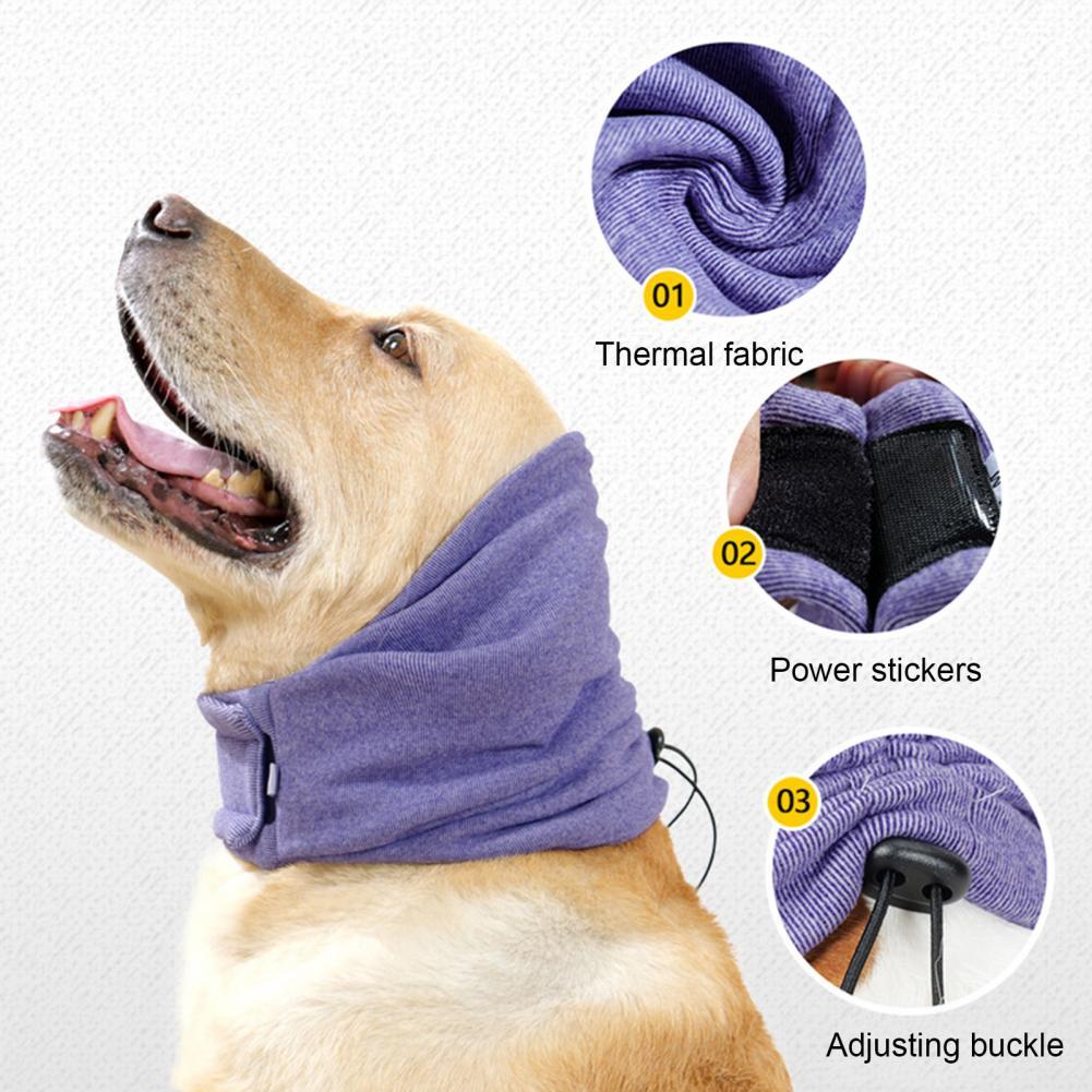 Dog Calming Hoodie – Noise-Reducing Ear Wrap for Anxiety Relief.