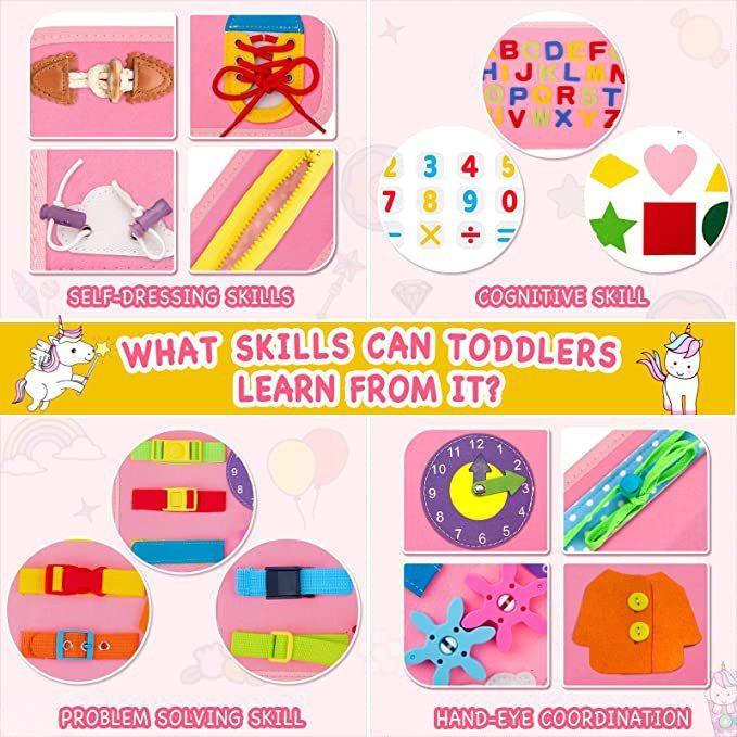 Toddler's Delight: Interactive Dress-Up & Learning Felt Board – Fun Early Education! - Giggle & Purr