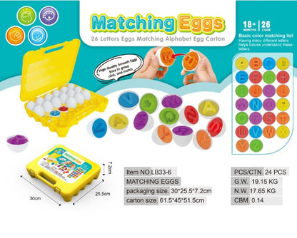 Smart Egg Match and Learn Toy Game