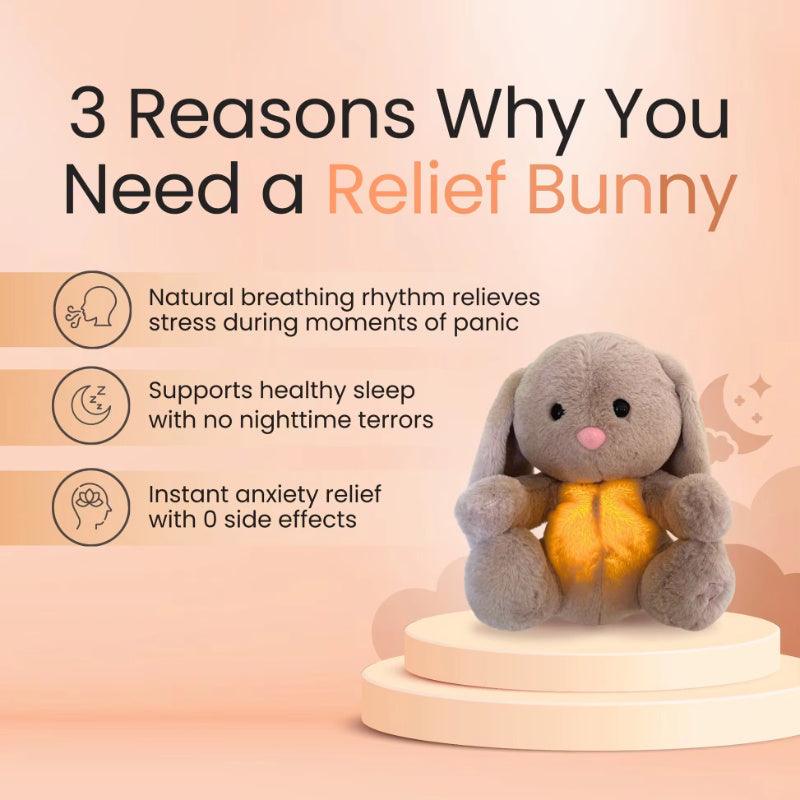 Calm & Cuddle: Soothing Breathing Bunny – Your Baby's Gentle Comforter! - Giggle & Purr