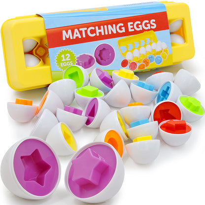 Smart Egg Match and Learn Toy Game