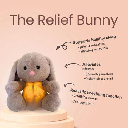 Calm & Cuddle: Soothing Breathing Bunny – Your Baby's Gentle Comforter! - Giggle & Purr