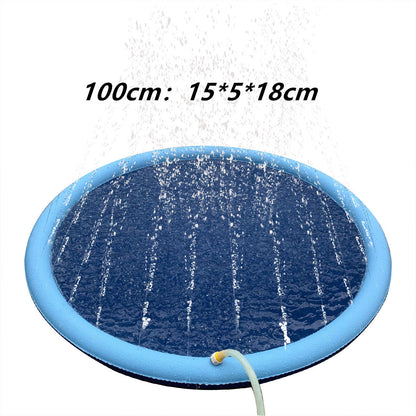 Fun Outdoor Water Fountain Play Mat for Fun for Kids & Pets