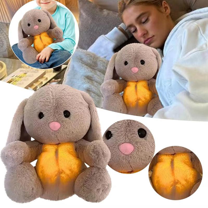 Calm & Cuddle: Soothing Breathing Bunny – Your Baby's Gentle Comforter! - Giggle & Purr