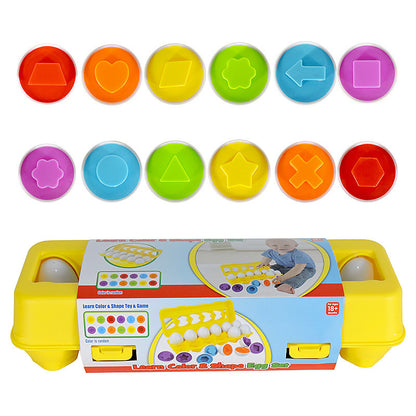 Smart Egg Match and Learn Toy Game