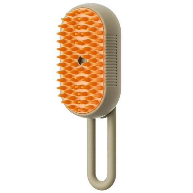 3-in-1 Steam Pet Groomer: Electric Spray Comb for Cats & Dogs - Perfect for Massage and Hair Removal. - Giggle & Purr