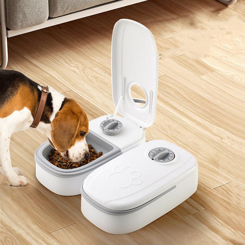 Smart Automatic Pet Feeder – Stainless Steel Food Dispenser with Timer for Cats & Dogs. - Giggle & Purr